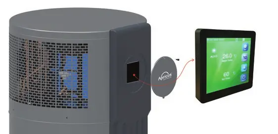 Apricus front screen display